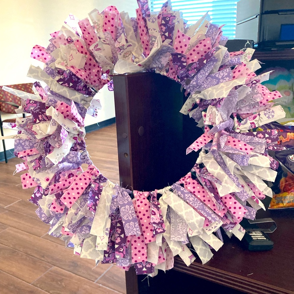 Rag wreath